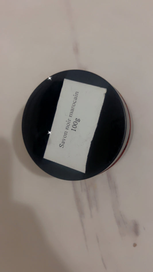 Savon Noir Naturel - Soin Exfoliant Corps et Visage